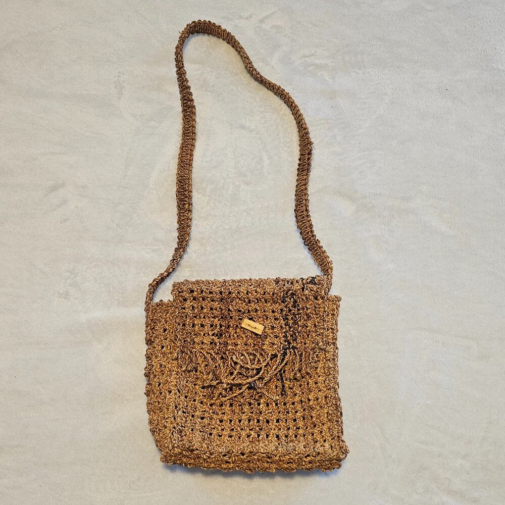 Azizi Life Hand Woven Handbag Crossbody Purse with tags.